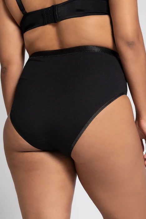 Slip a vita alta in tessuto elasticizzato