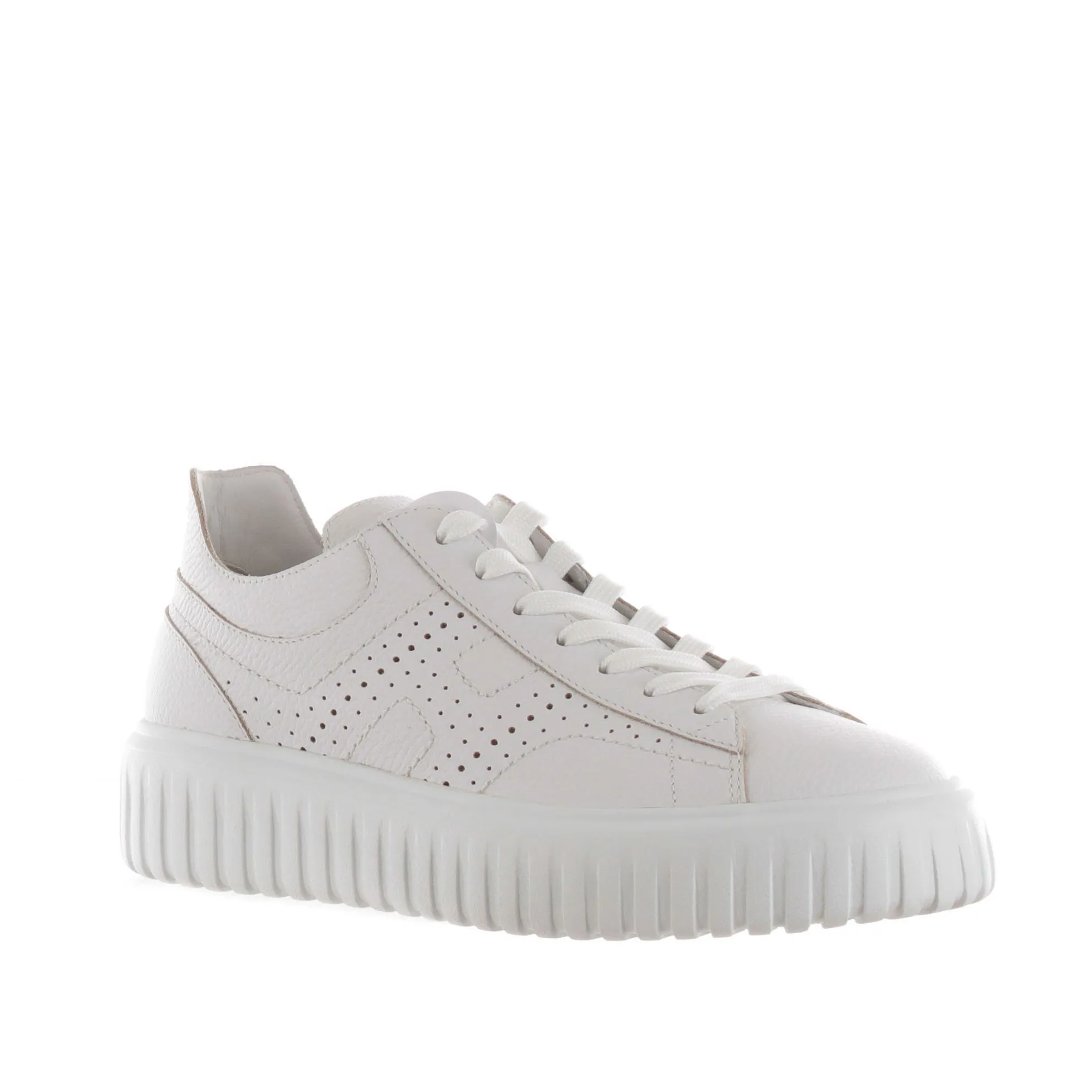 Sneaker h-stripes in pelle