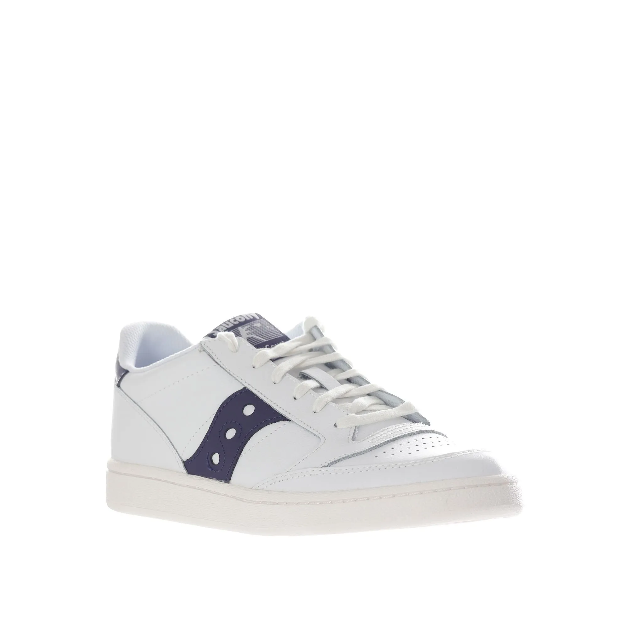 Sneaker jazz court in pelle