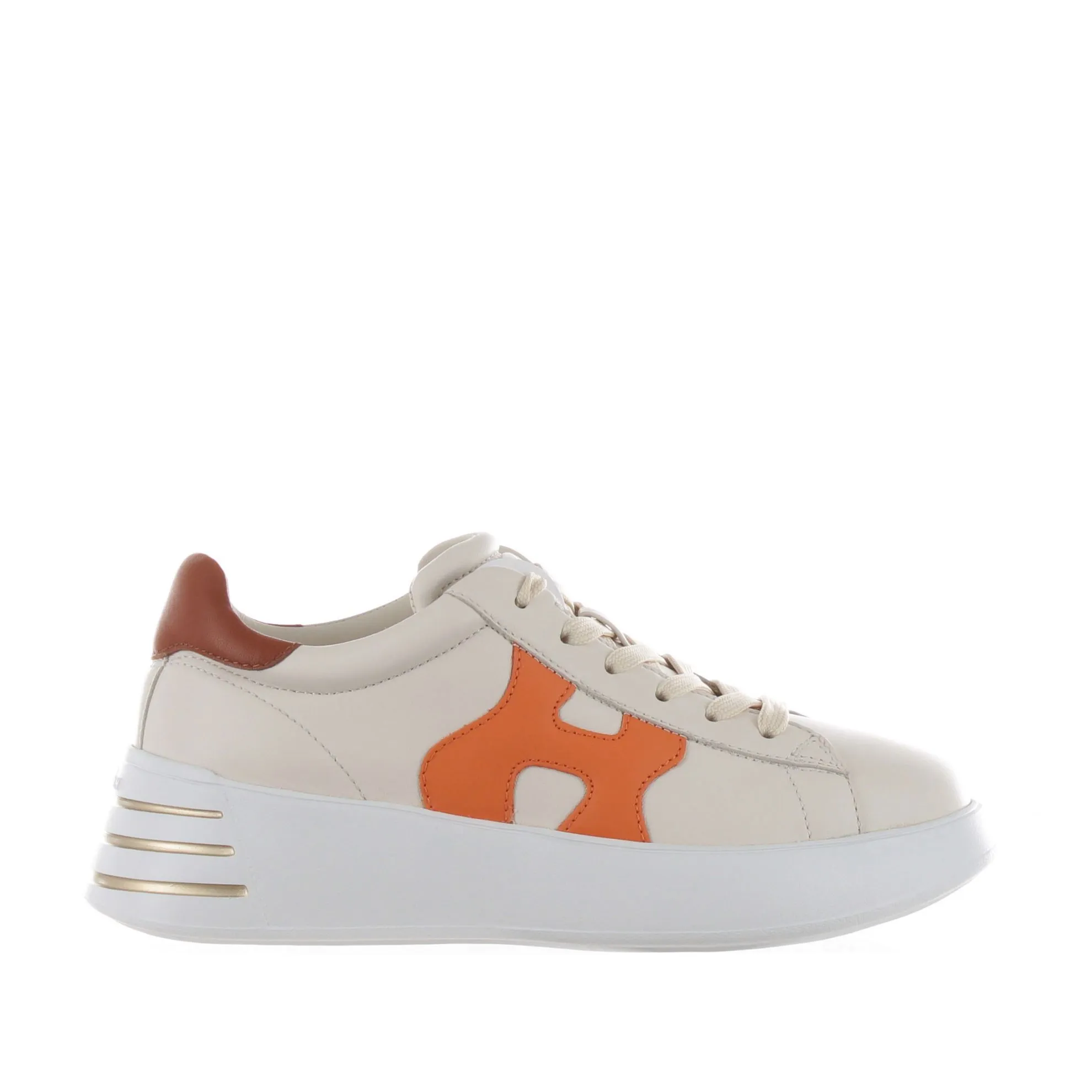 Sneaker rebel in pelle