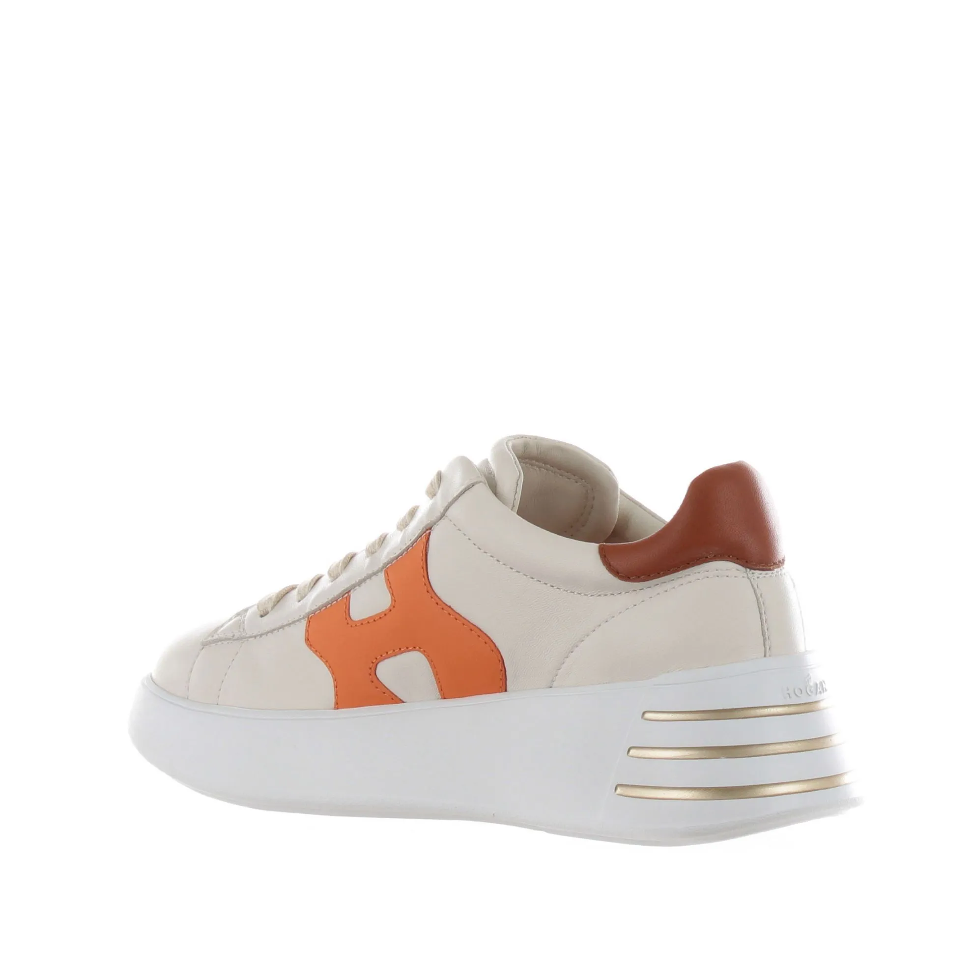 Sneaker rebel in pelle