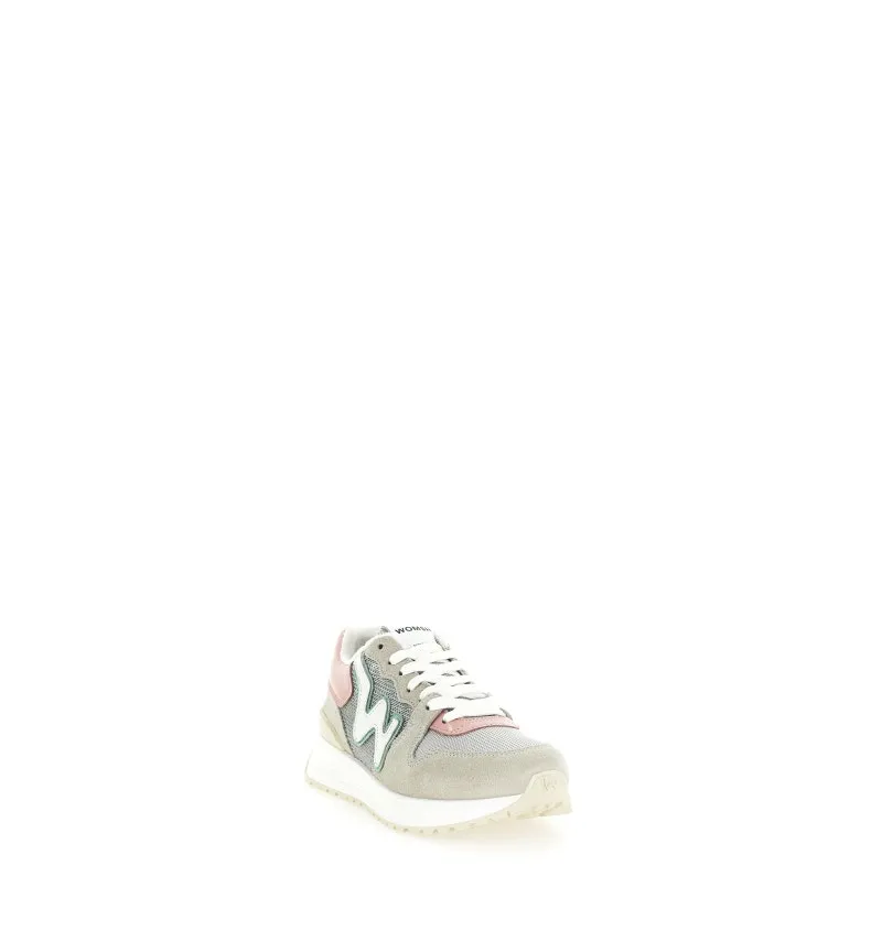 Sneakers inserti pelle