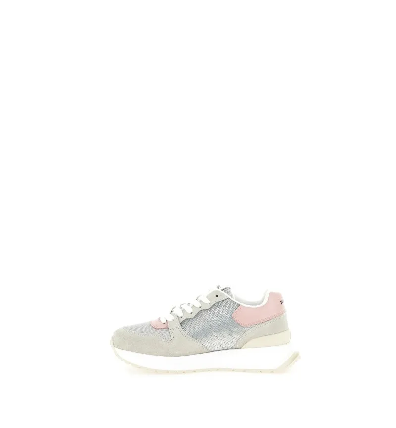 Sneakers inserti pelle