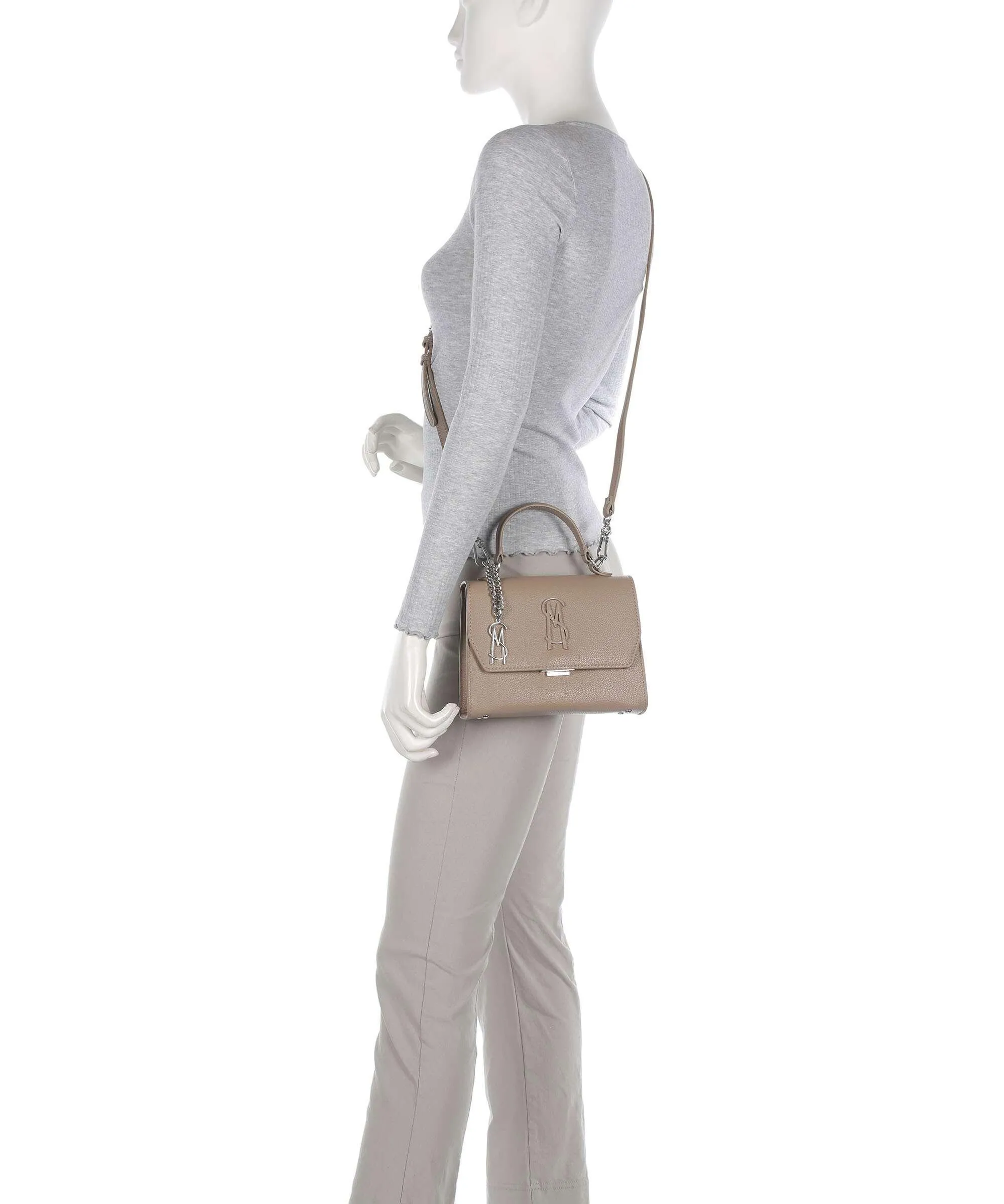  Steve Madden BLATTUCA Borsa a mano pelle sintetica taupe  