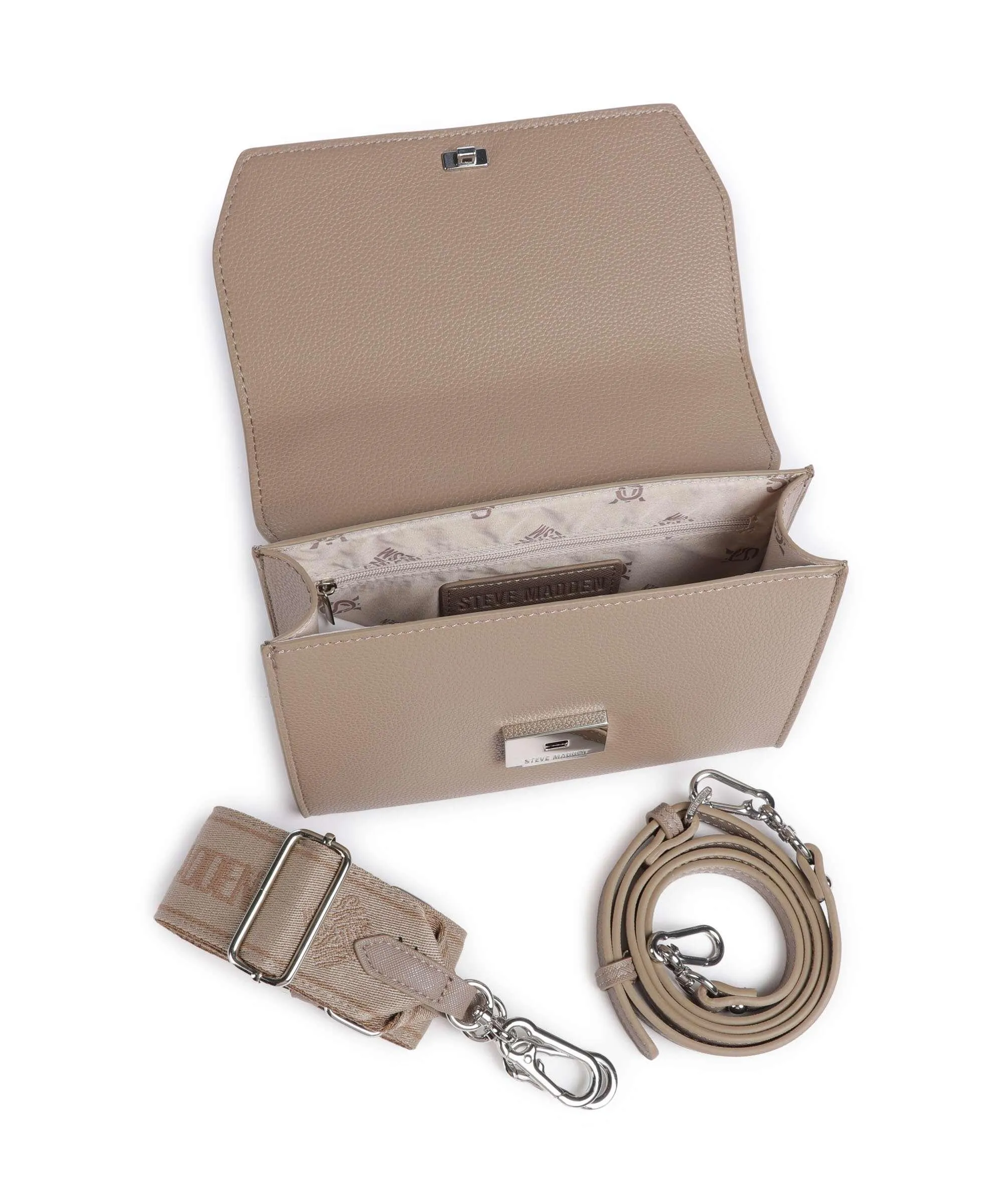  Steve Madden BLATTUCA Borsa a mano pelle sintetica taupe  
