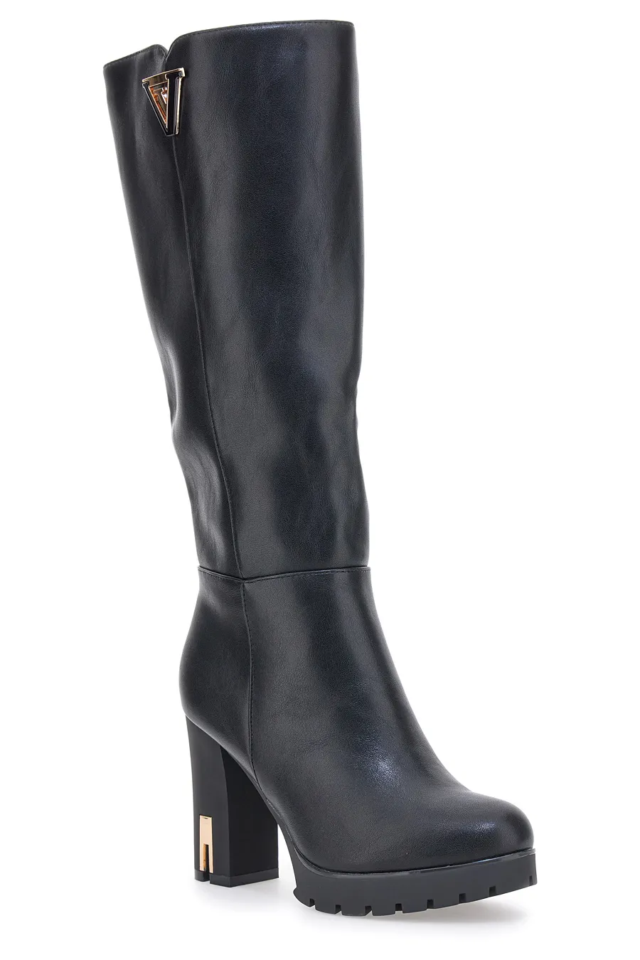 Stivali con tacco Neri First lady 354