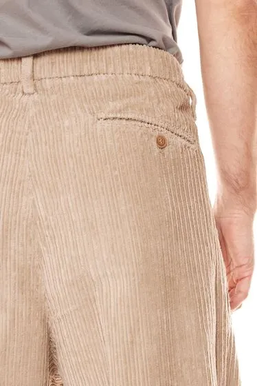 STONES Mr. Dean Pantaloni da lavoro da uomo Pantaloni affusolati in velluto a costine 15004 beige o nero