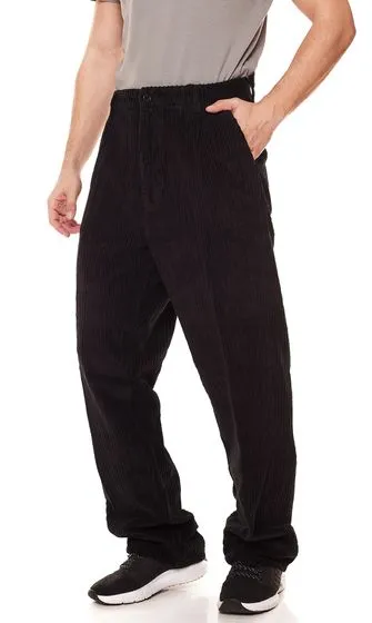 STONES Mr. Dean Pantaloni da lavoro da uomo Pantaloni affusolati in velluto a costine 15004 beige o nero