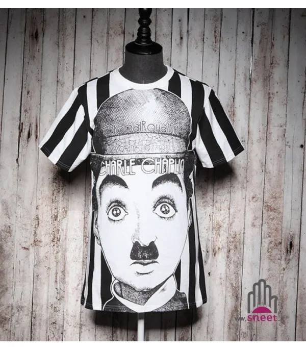 T-Shirt Charlie Chaplin - Dream Shop