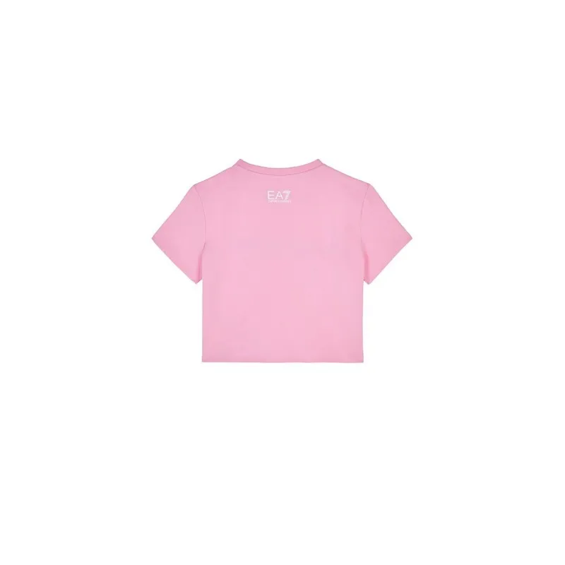 T-SHIRT CROPPED PER BAMBINI EMPORIO ARMANI EA7
