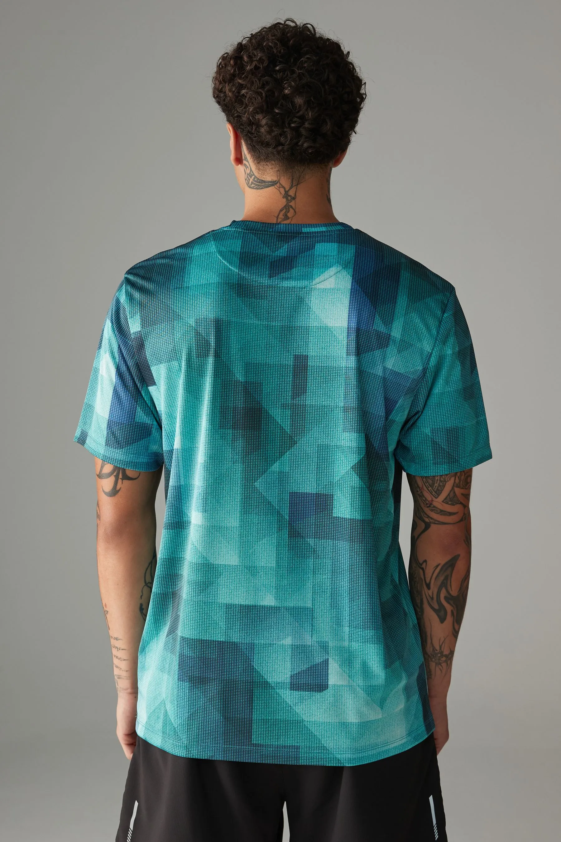 T-shirt da allenamento stampata
