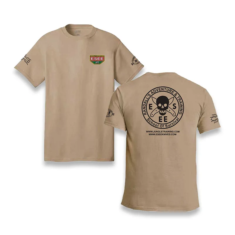 T-shirt ESEE Training, marrone, S
