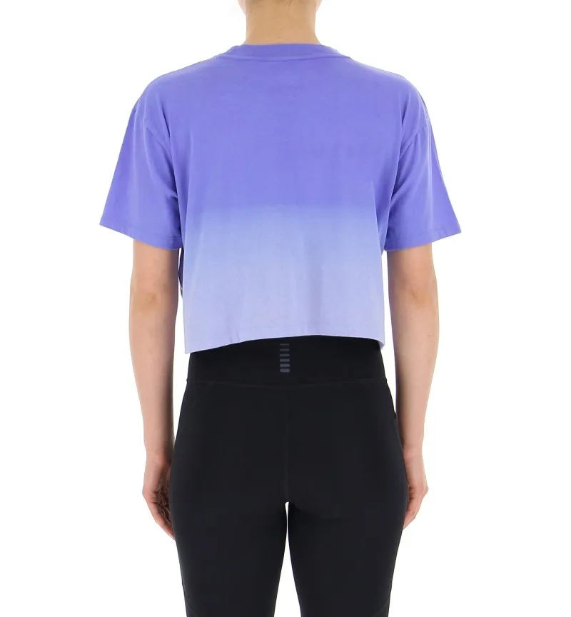 T-shirt girocollo cropped