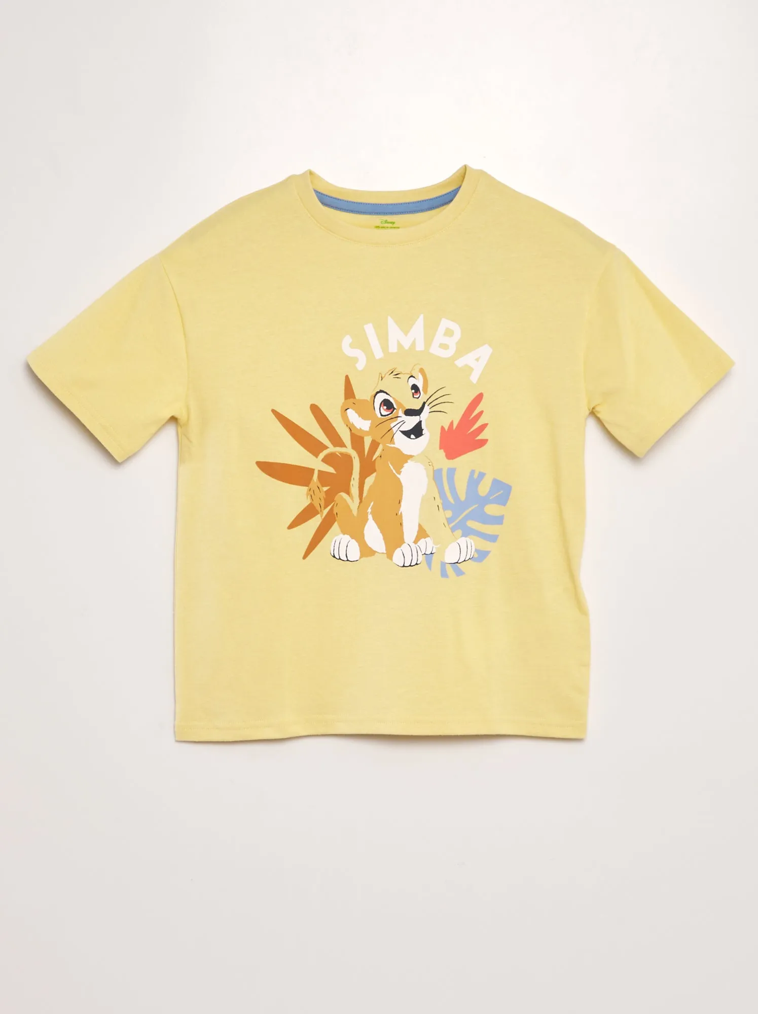 T-shirt stampa 'Disney' - GIALLO