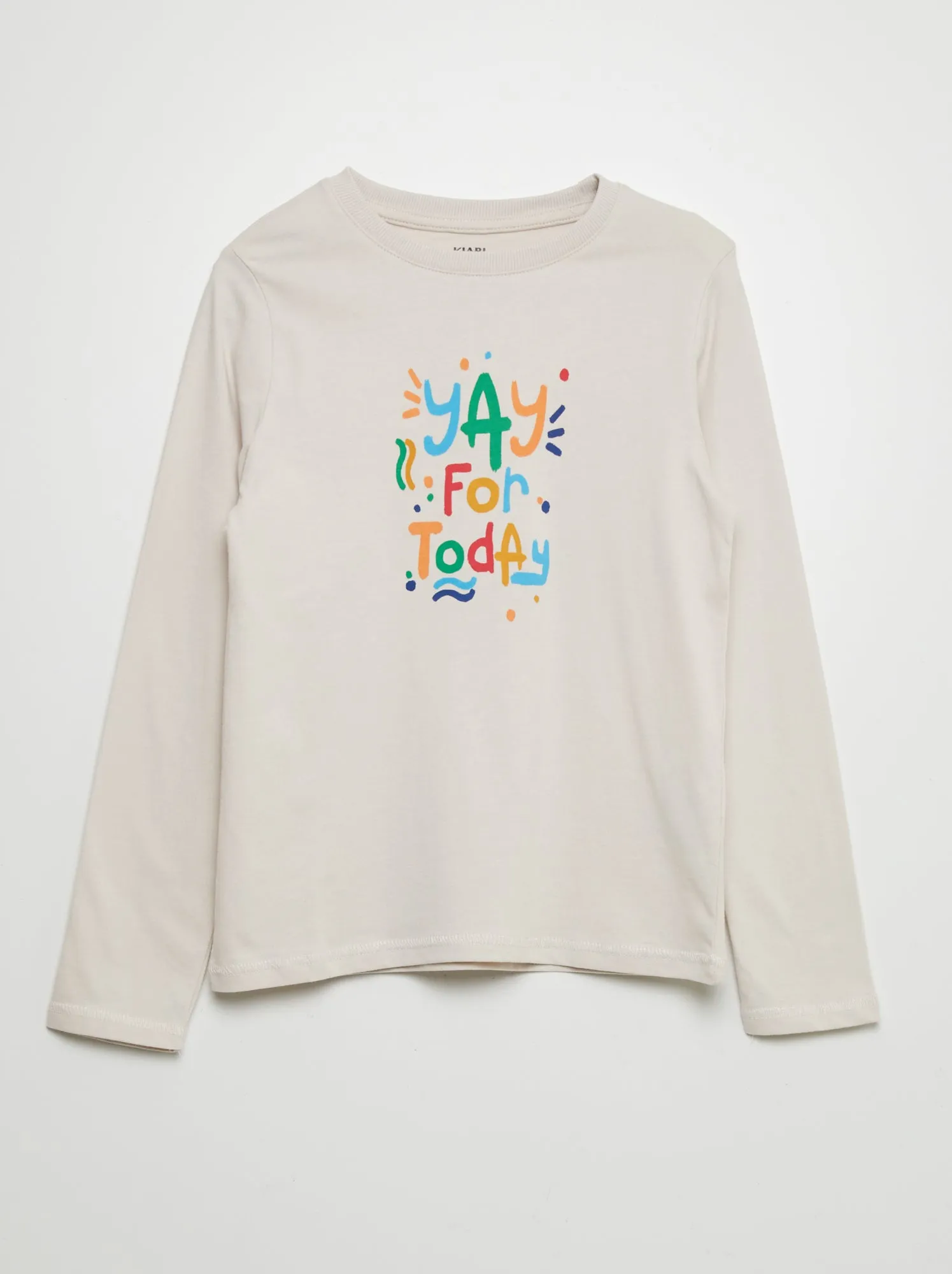 T-shirt stampata compleanno - BIANCO