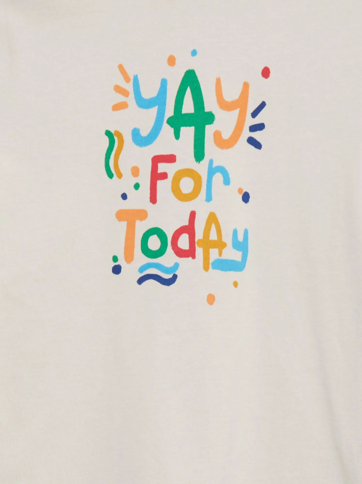 T-shirt stampata compleanno - BIANCO
