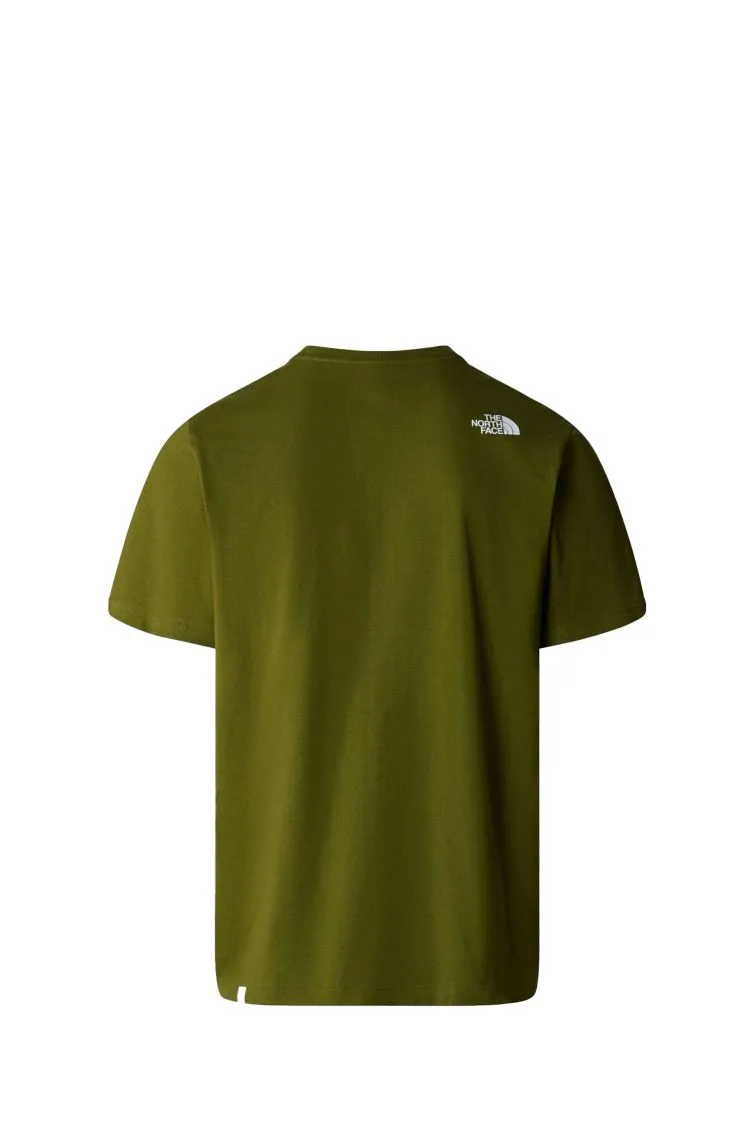 T-SHIRT UOMO THE NORTH FACE BERKELEY CALIFORNIA TEE NF0A87U2 FOREST OLIVE