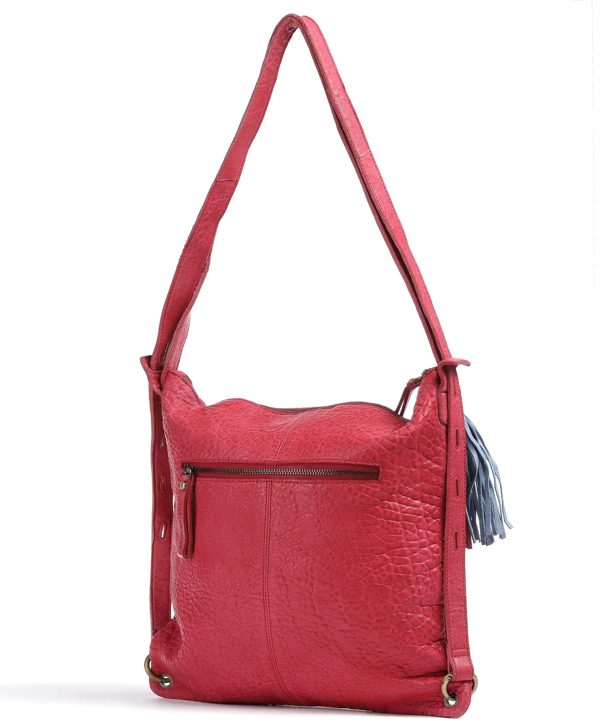  Taschendieb Wien Walfischgasse 2 Borsa a zainetto pelle di pecora pink  