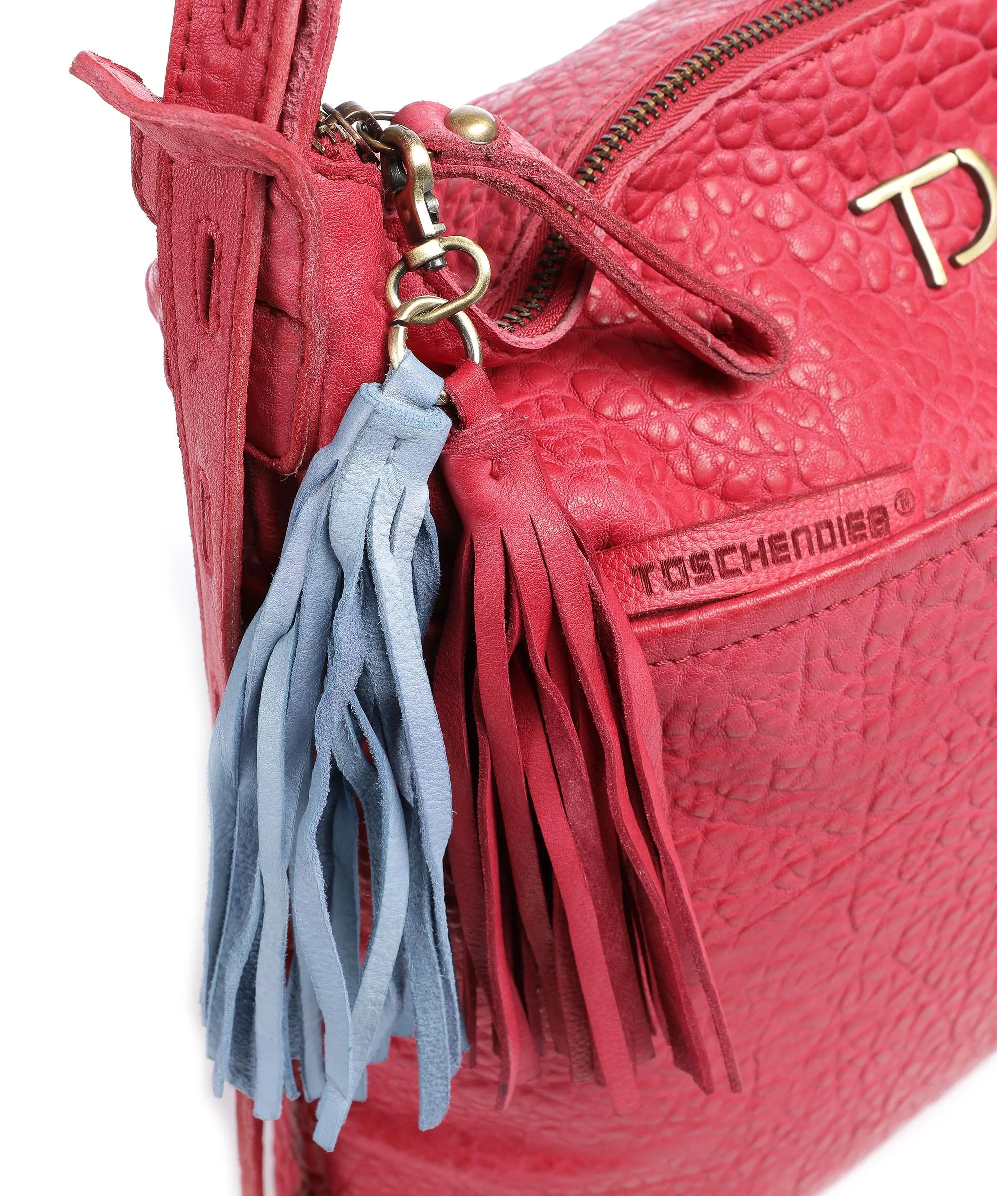 Taschendieb Wien Walfischgasse 2 Borsa a zainetto pelle di pecora pink  