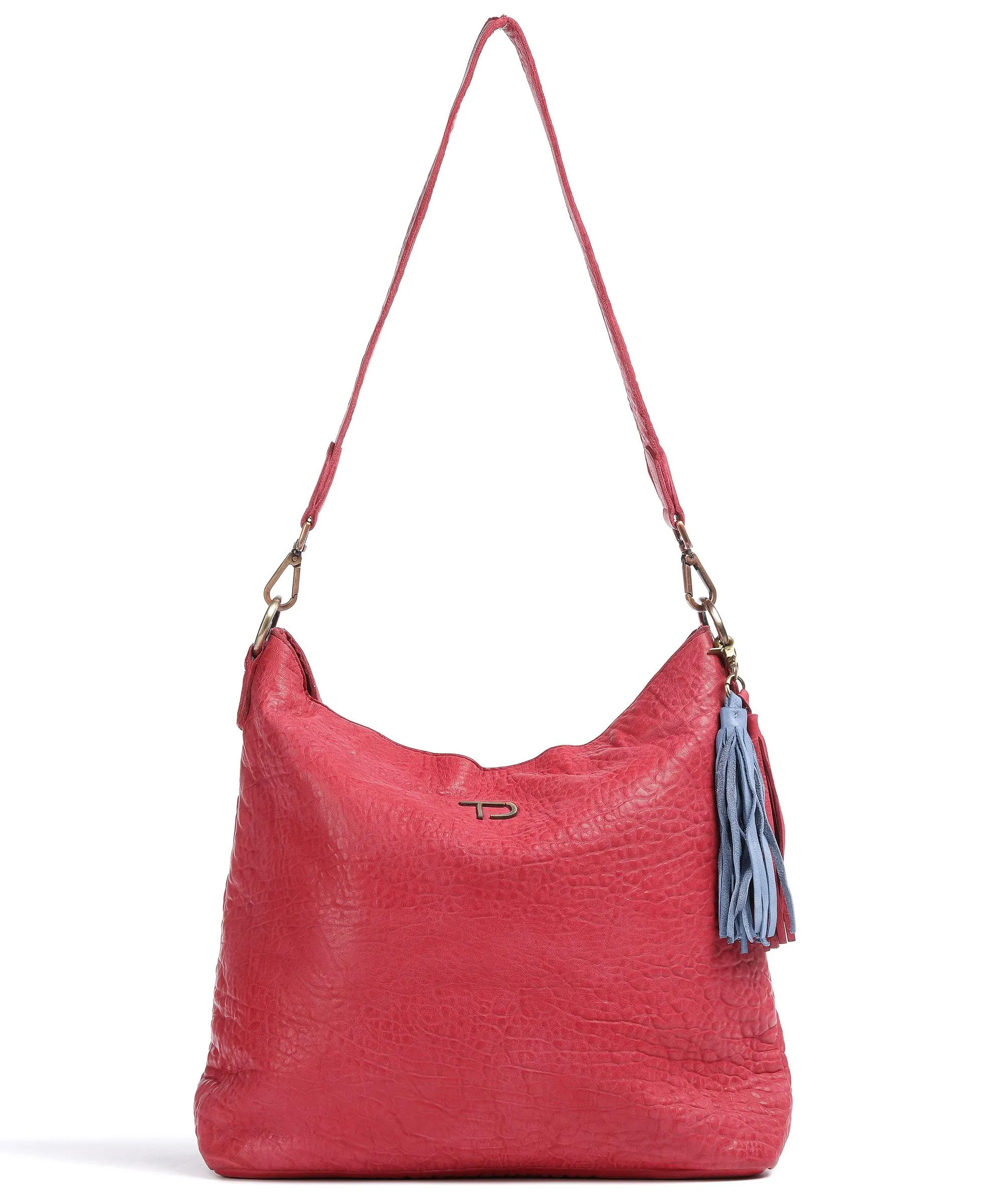  Taschendieb Wien Walfischgasse 3 Borsa hobo pelle di pecora pink  