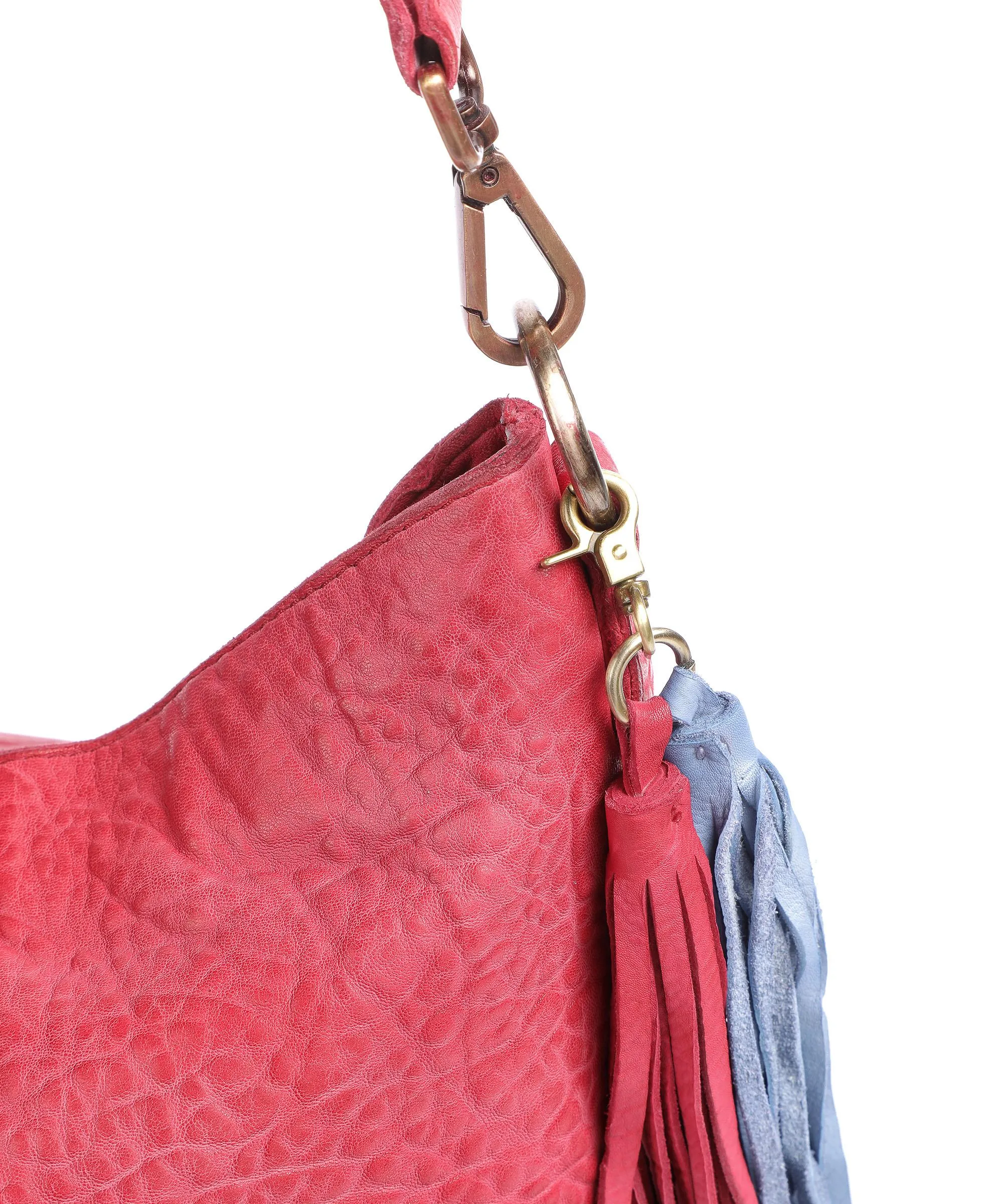  Taschendieb Wien Walfischgasse 3 Borsa hobo pelle di pecora pink  