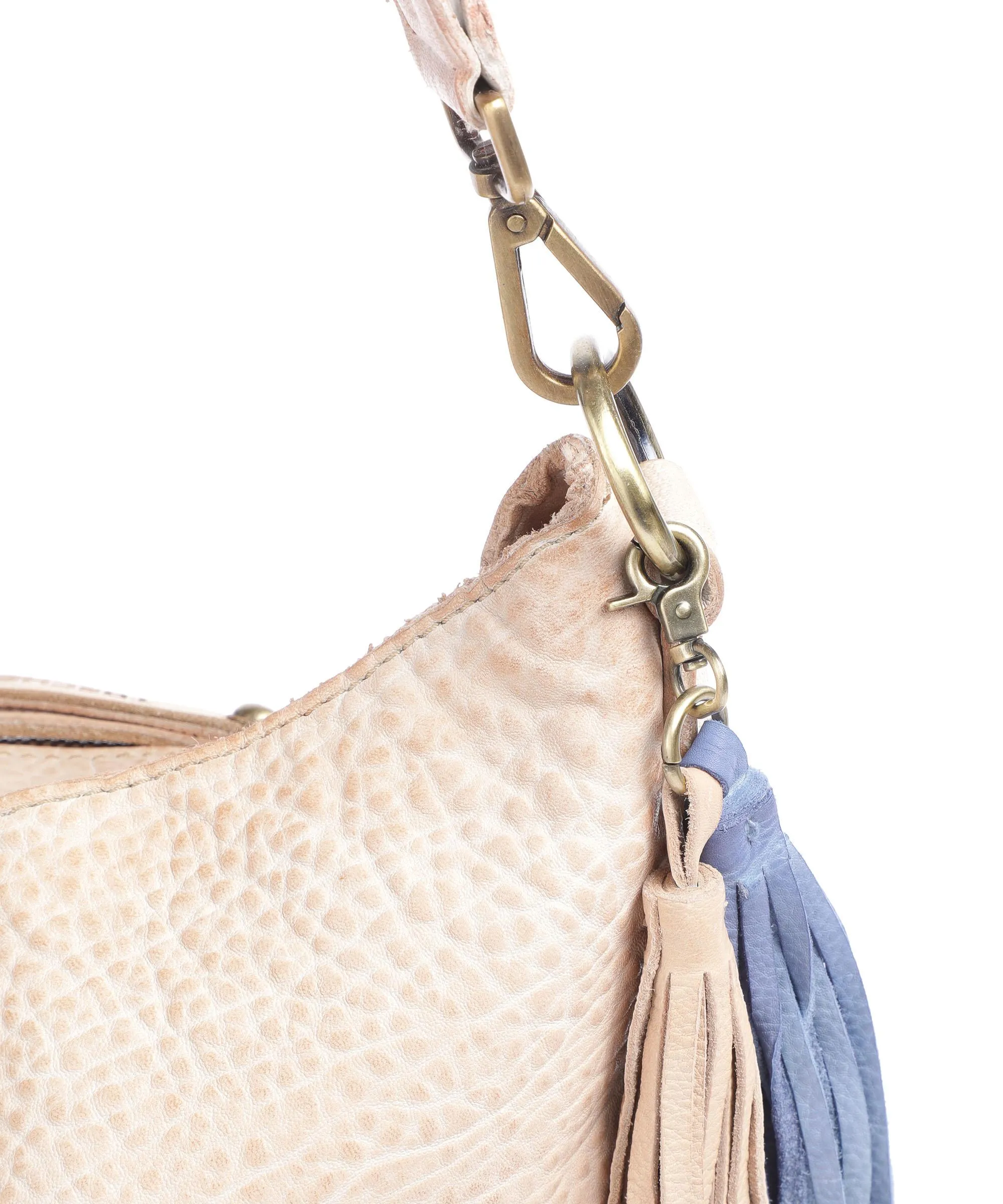  Taschendieb Wien Walfischgasse 3 Borsa hobo pelle di pecora sabbia  