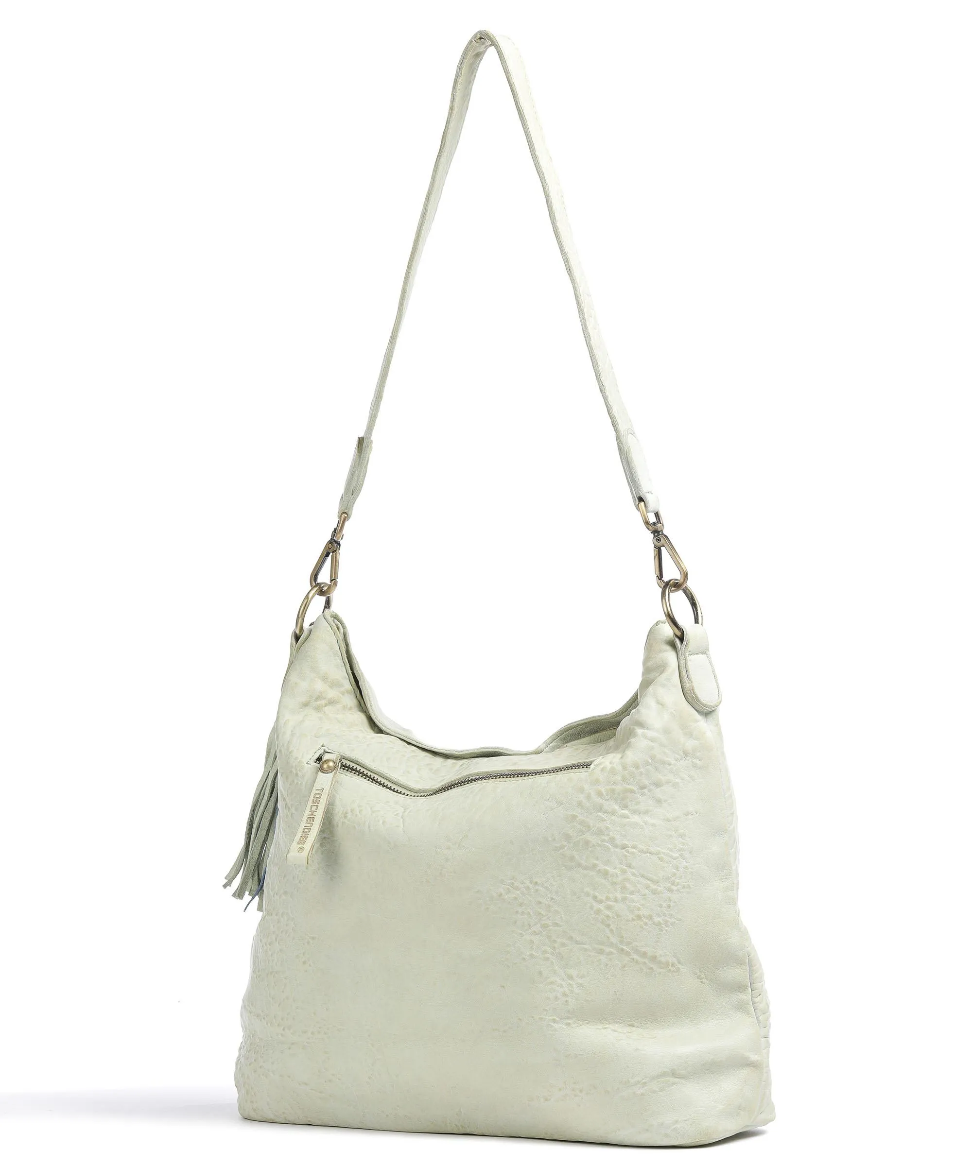 Taschendieb Wien Walfischgasse 3 Borsa hobo pelle di pecora verde menta  