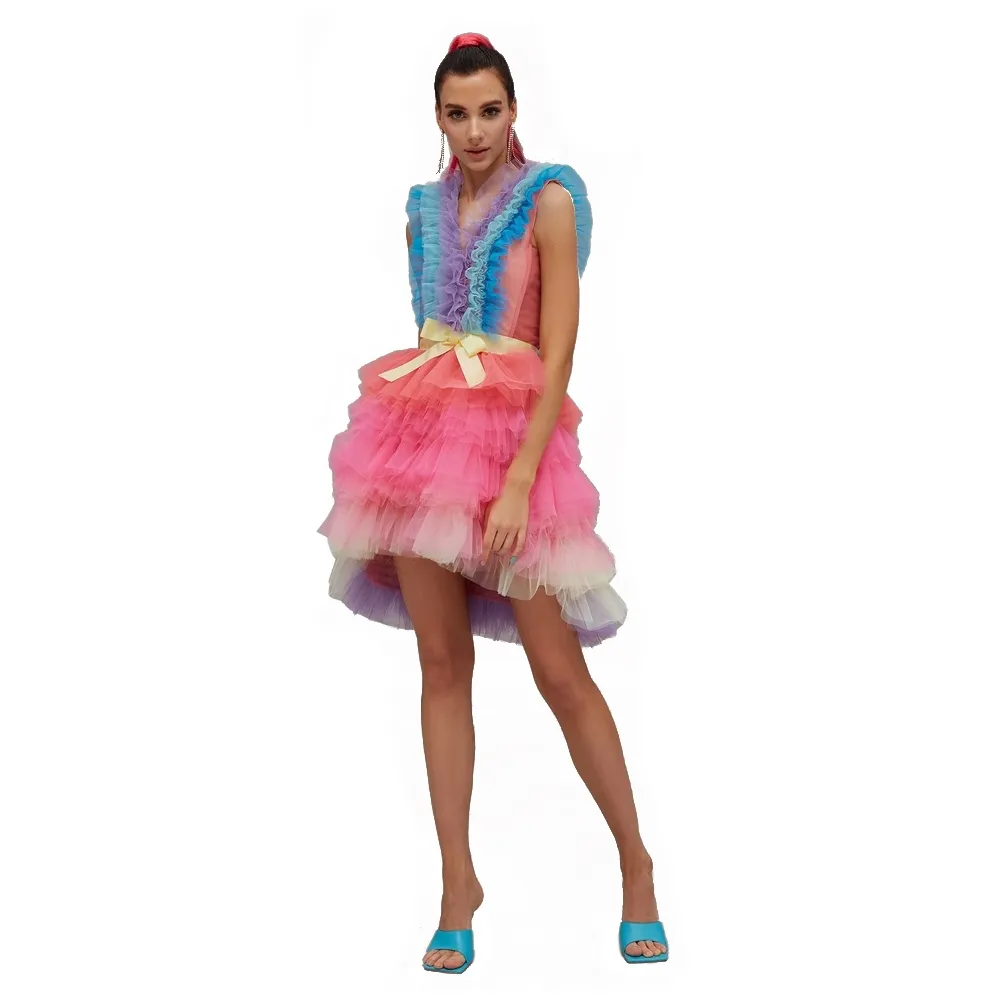 Teen Idol - Mini Dress in Tulle Idra - Multicolor - Abiti - Teen-Ager - Luxury Exclusive Collection