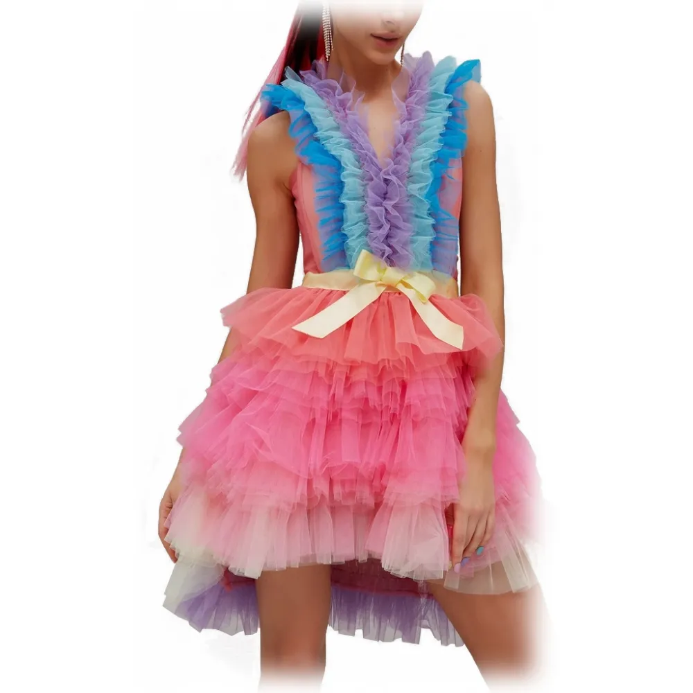 Teen Idol - Mini Dress in Tulle Idra - Multicolor - Abiti - Teen-Ager - Luxury Exclusive Collection
