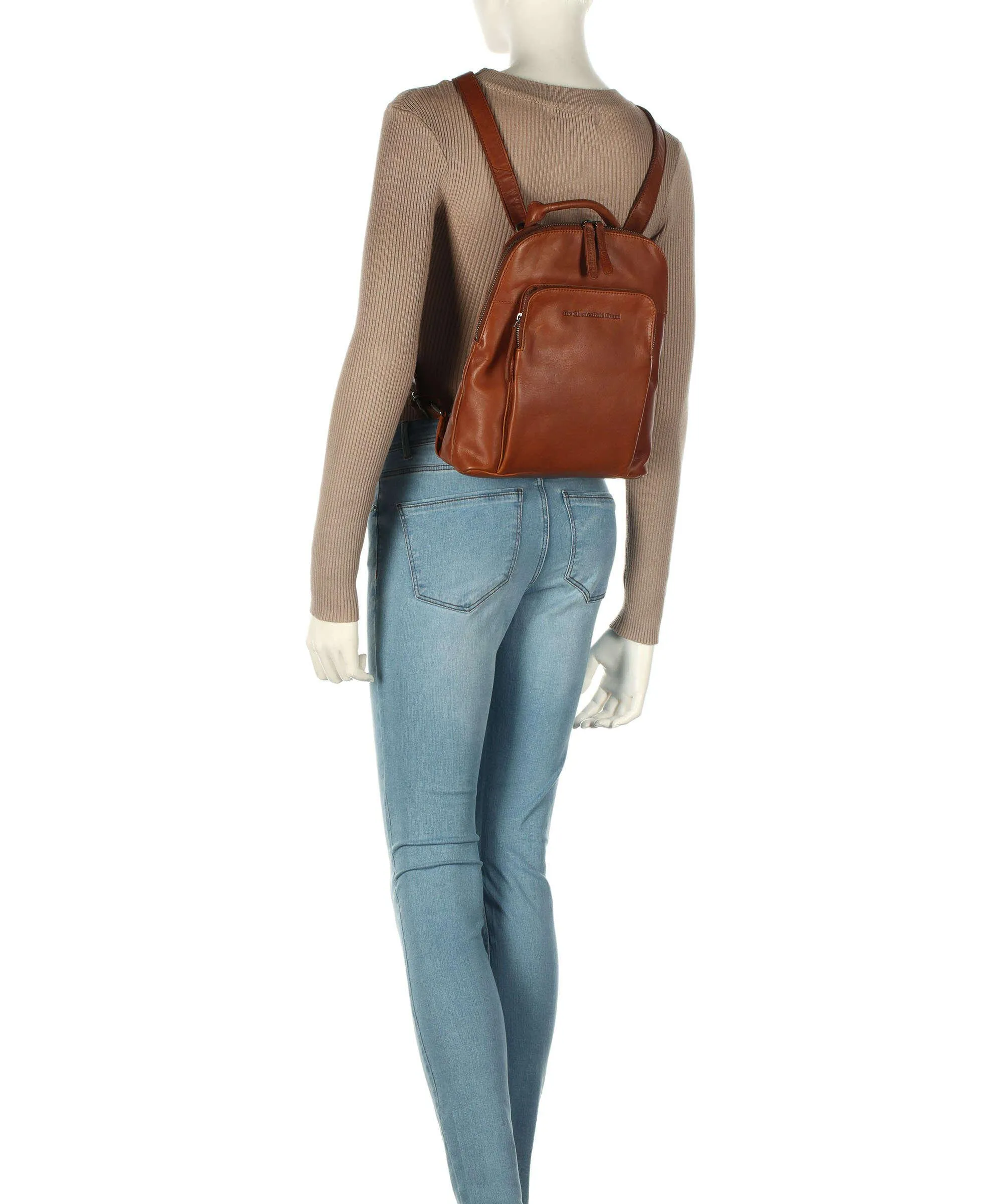  The Chesterfield Brand Sienna Zaino pelle bovina cognac  