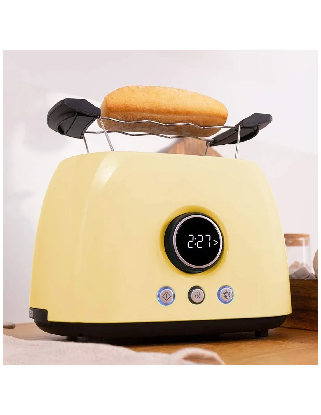 Tostapane ClassicToast 8000 Yellow Double Cecotec