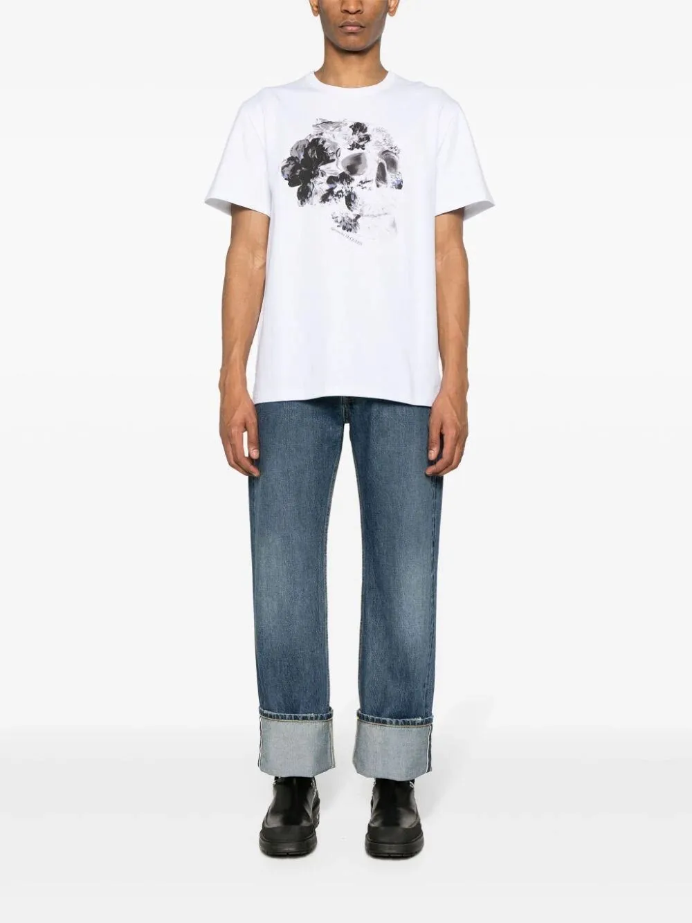 `Turn Up` Jeans