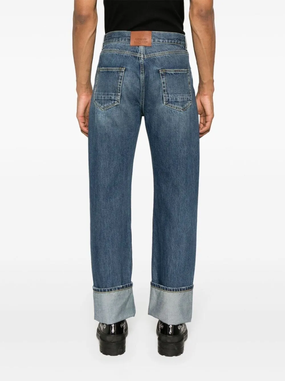 `Turn Up` Jeans