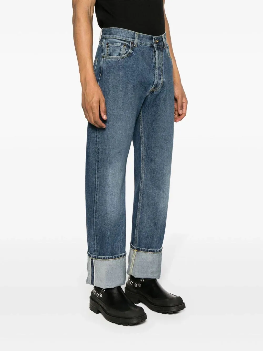 `Turn Up` Jeans