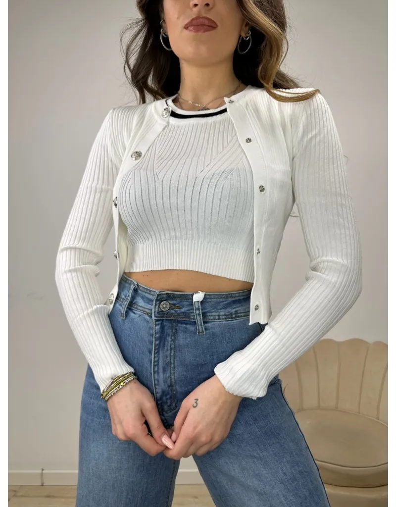 TWIN SET KATIA BIANCO