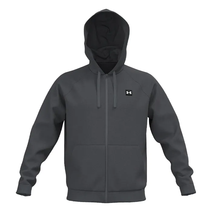 Under Armour Rival Fleece FZ Hoodie Grigio Scuro 1357111 012 Uomo