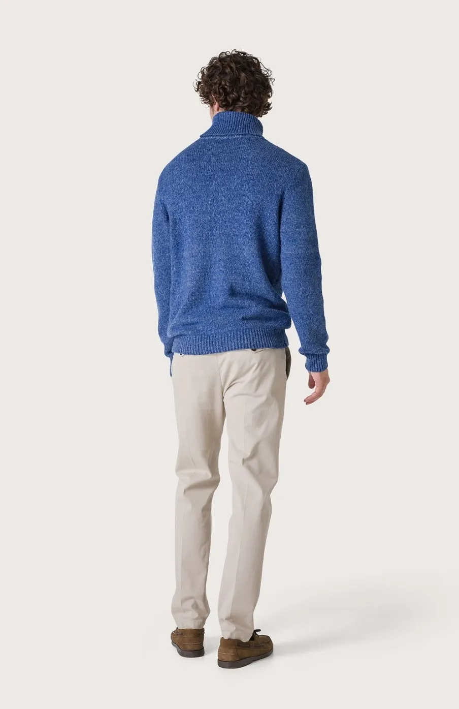 Uomo Seventy Venezia  | Dolcevita Rasato Mouline
