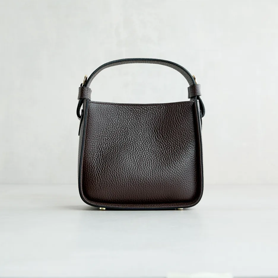 V-Bag in Pelle Moro