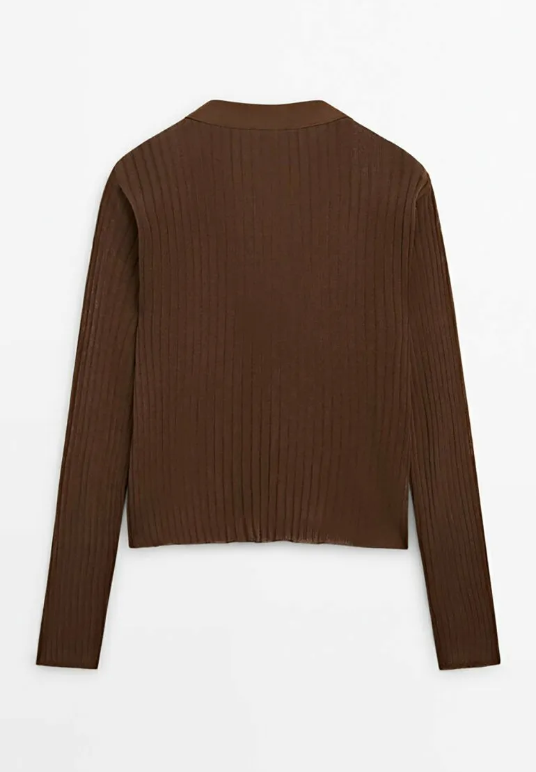 V-NECK OPEN - Cardigan