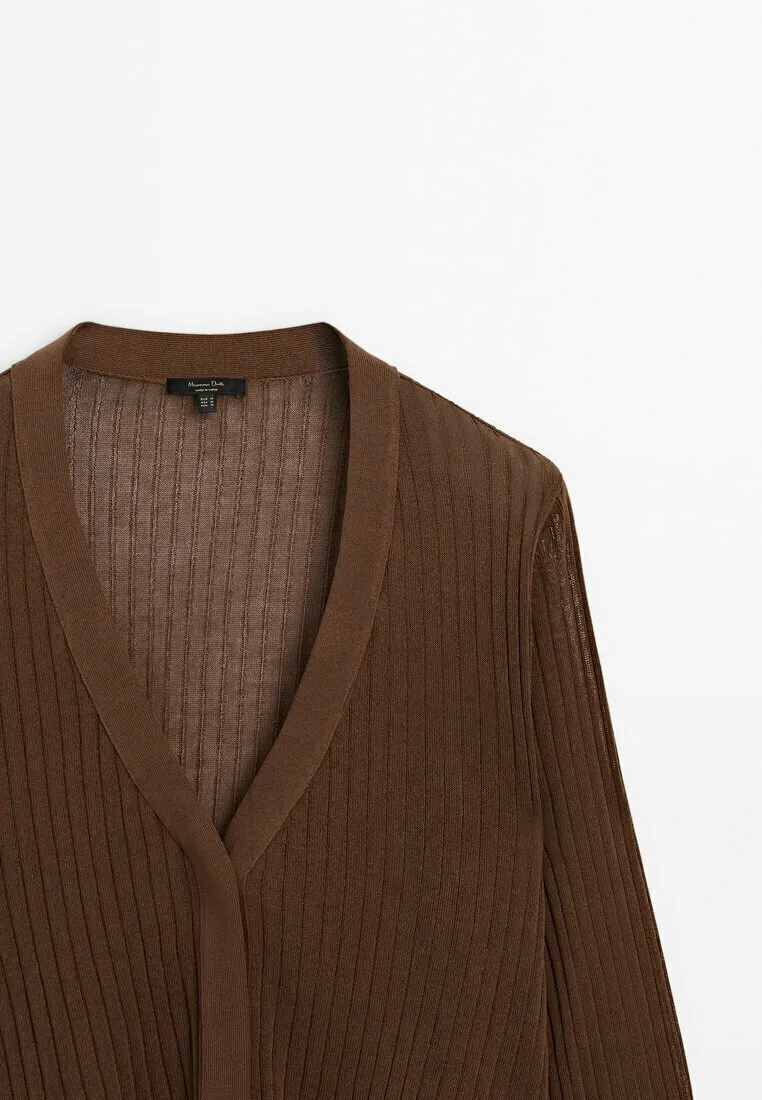 V-NECK OPEN - Cardigan