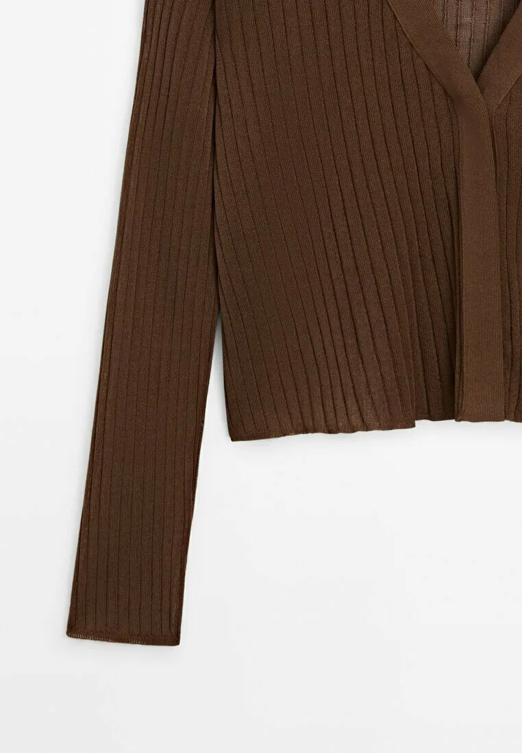 V-NECK OPEN - Cardigan