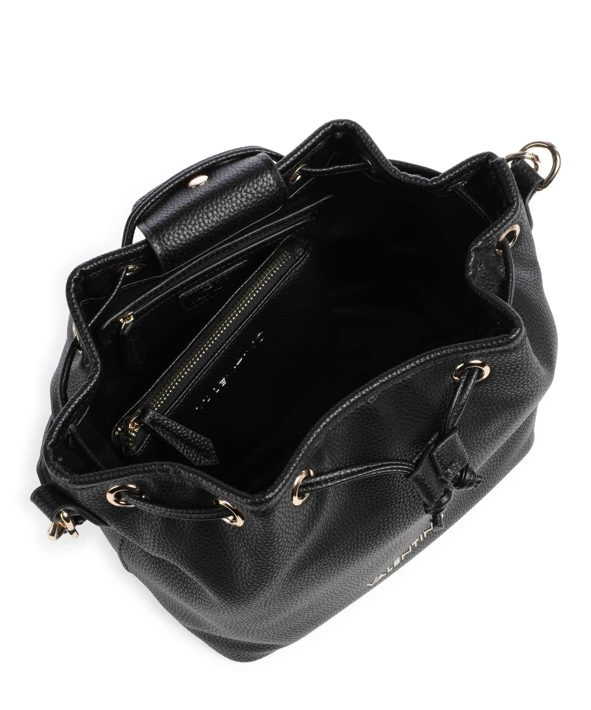  Valentino Bags Brixton Borsa a secchiello pelle sintetica nero  