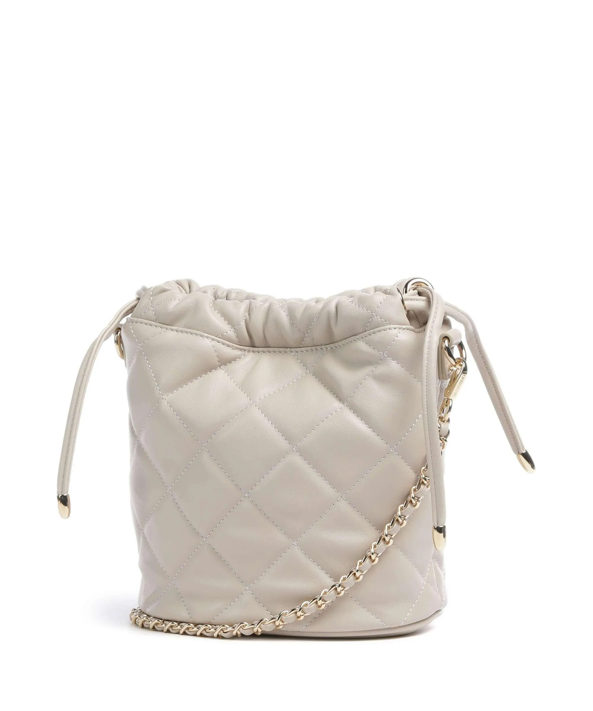  Valentino Bags Ocarina Borsa a secchiello pelle sintetica beige  