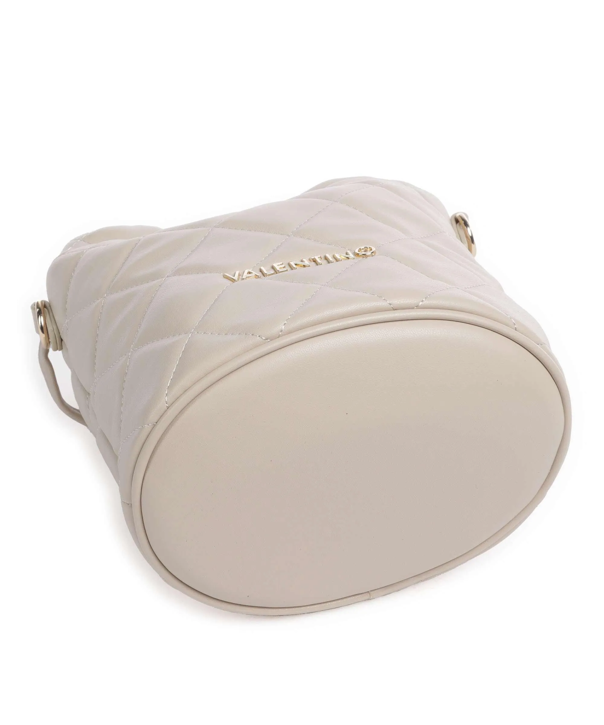  Valentino Bags Ocarina Borsa a secchiello pelle sintetica beige  