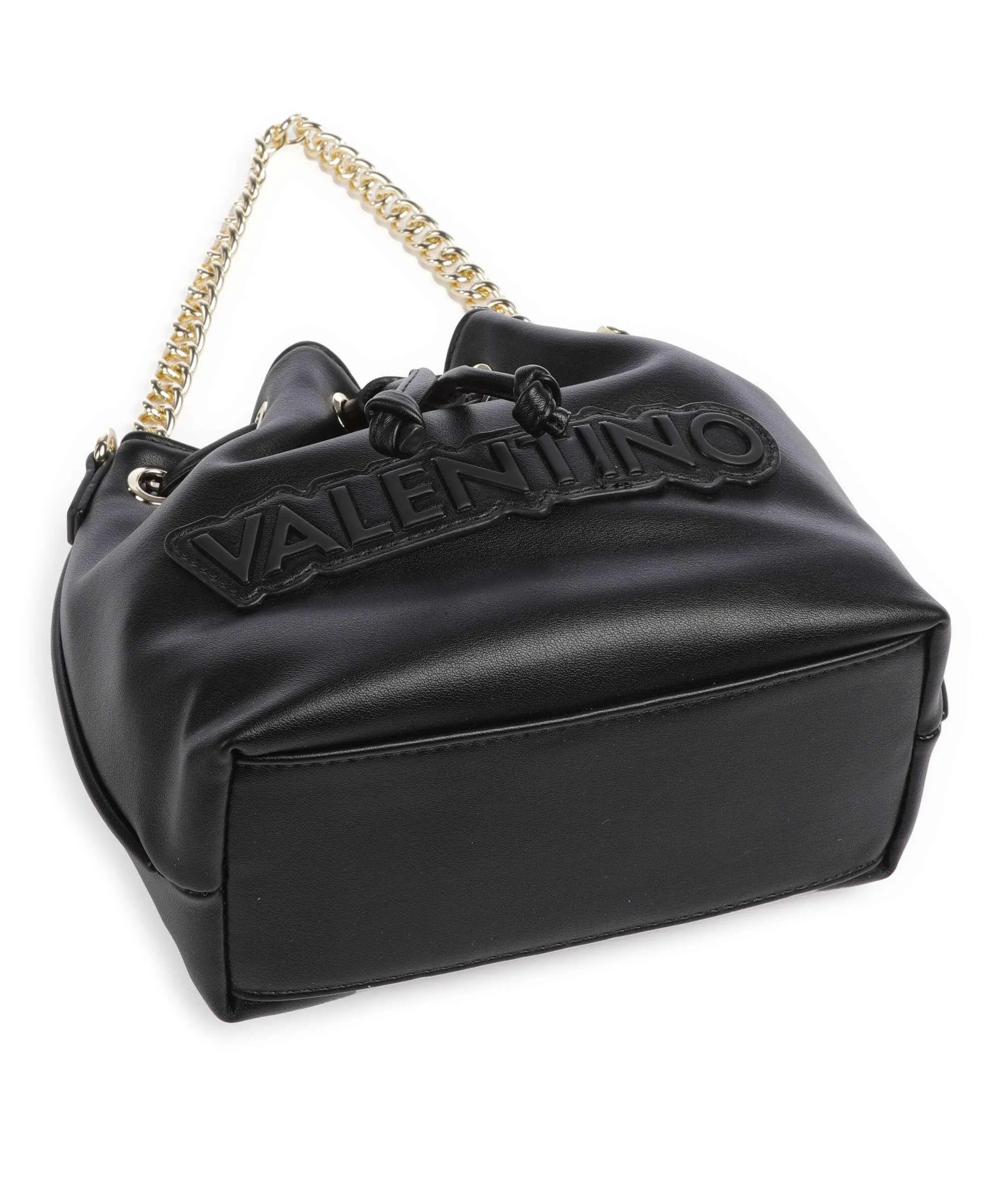  Valentino Bags Oxford Re Borsa a secchiello pelle sintetica nero  
