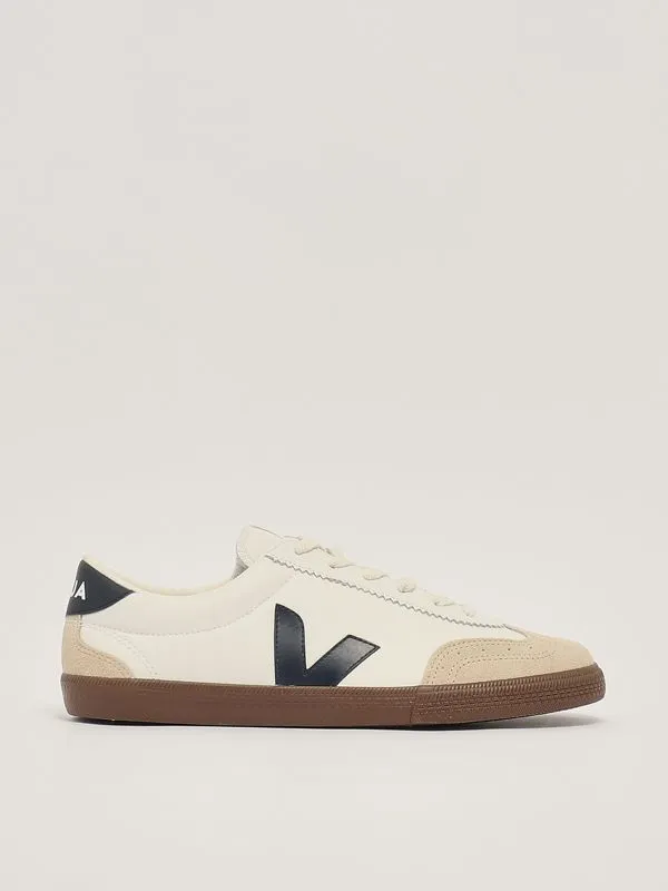 VEJA  Sneakers uomo Veja Volley in pelle biologica Bianco