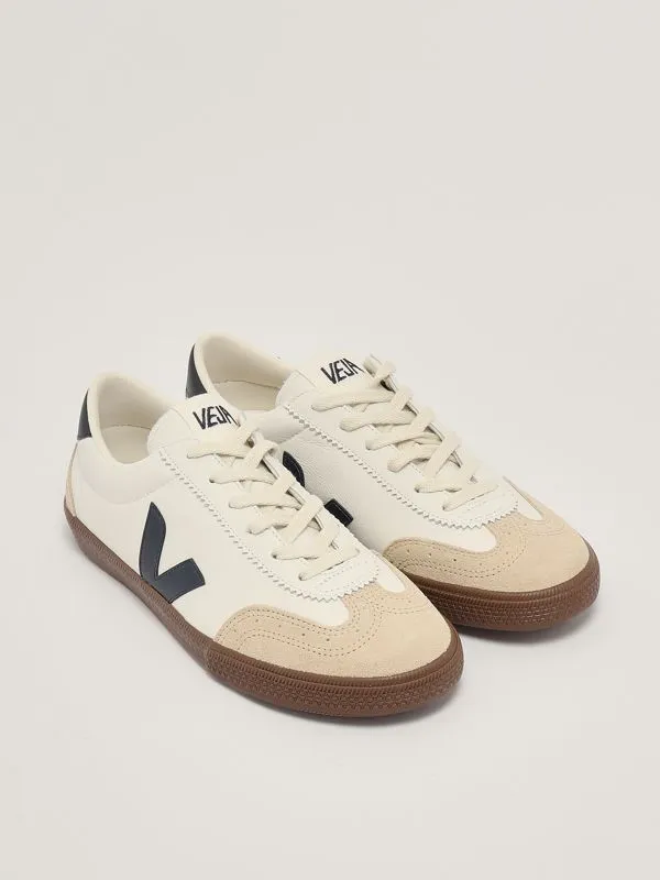 VEJA  Sneakers uomo Veja Volley in pelle biologica Bianco