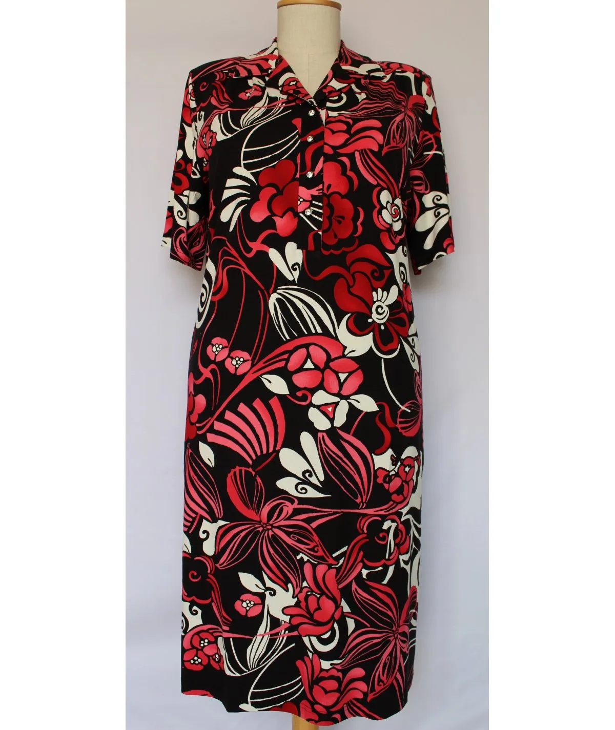 VERDEACQUA VESTITO DONNA TAGLIE FORTI