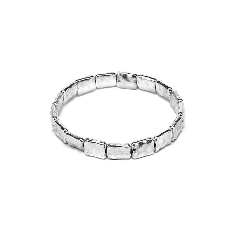 Vestopazzo Bracciale Elastico Rettangoli Battuti