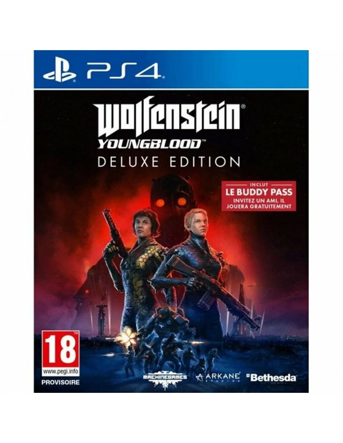 Videogioco PlayStation 4 PLAION Wolfenstein: Youngblood Deluxe Edition